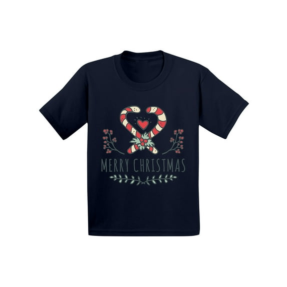 Awkward Styles Christmas T-Shirt for Baby Boys Girls Xmas Candy Baby Shirt