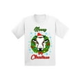 thumbnail image 1 of Awkward Styles Christmas T-Shirt for Baby Boys Girls Xmas Mooey Baby Shirt, 1 of 4
