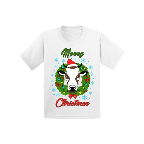 Awkward Styles Christmas T-Shirt for Baby Boys Girls Xmas Mooey Baby Shirt