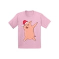 thumbnail image 1 of Awkward Styles Christmas T-Shirt for Baby Boys Girls Xmas Pig Dance Baby Shirt, 1 of 4