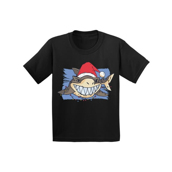 Awkward Styles Christmas T-Shirt for Baby Boys Girls Xmas Shark Baby Shirt