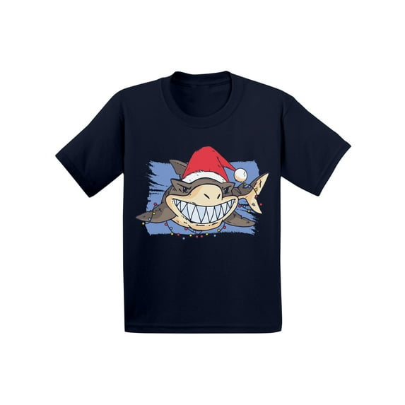 Awkward Styles Christmas T-Shirt for Baby Boys Girls Xmas Shark Baby Shirt