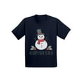 thumbnail image 1 of Awkward Styles Christmas T-Shirt for Baby Boys Girls Xmas Snowman Baby Shirt, 1 of 4