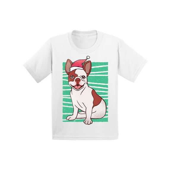 Awkward Styles Christmas T-Shirt for Baby Girls Boys Xmas Bulldog Baby Shirt