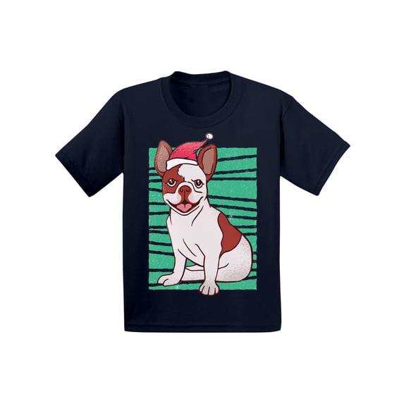 Awkward Styles Christmas T-Shirt for Baby Girls Boys Xmas Bulldog Baby Shirt