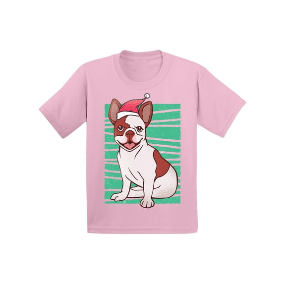 Awkward Styles Christmas T-Shirt for Baby Girls Boys Xmas Bulldog Baby Shirt
