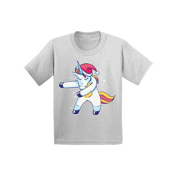 Awkward Styles Christmas T-Shirt for Baby Girls Boys Xmas Dancing Unicorn Baby Shirt