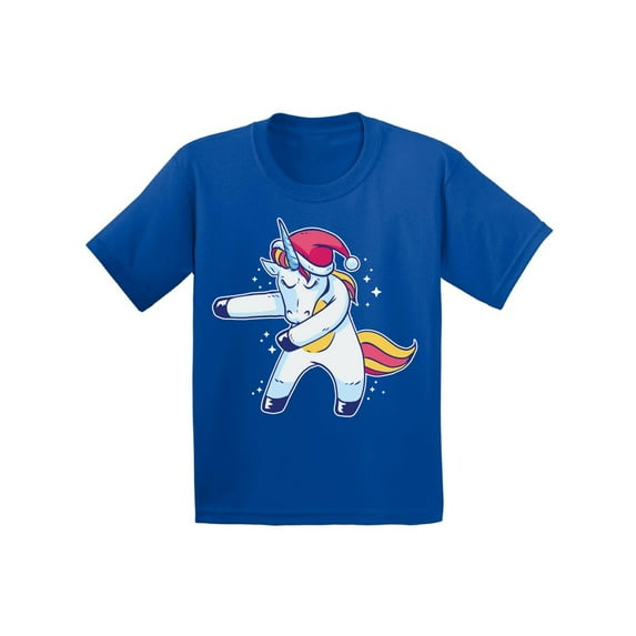 Awkward Styles Christmas T-Shirt for Baby Girls Boys Xmas Dancing Unicorn Baby Shirt