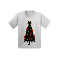 thumbnail image 1 of Awkward Styles Christmas T-Shirt for Boys Girls Cat Xmas Tree Toddler Shirt, 1 of 4
