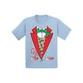 thumbnail image 1 of Awkward Styles Christmas T-Shirt for Boys Girls Funny Xmas Tuxedo Toddler Shirt, 1 of 4