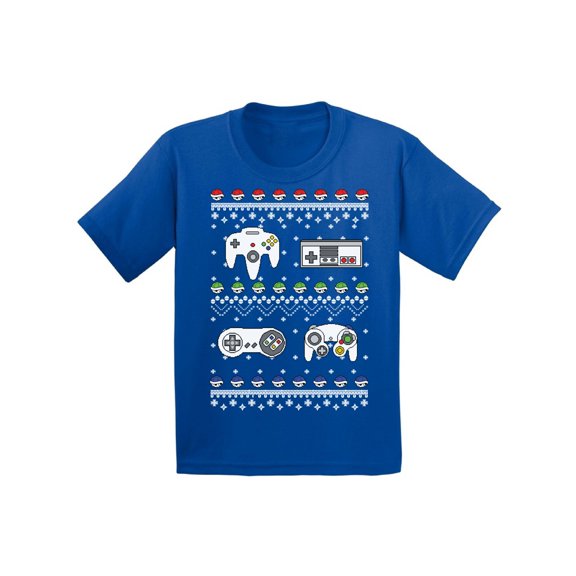 Awkward Styles Christmas T-Shirt for Boys Girls Gamer Xmas Toddler Shirt