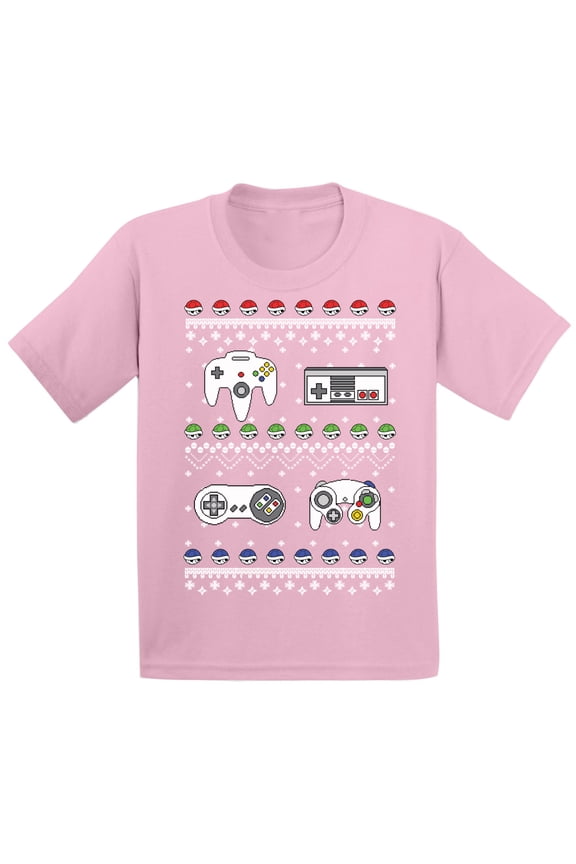 Christmas T-Shirt for Boys Girls Gamer Xmas Toddler Shirt