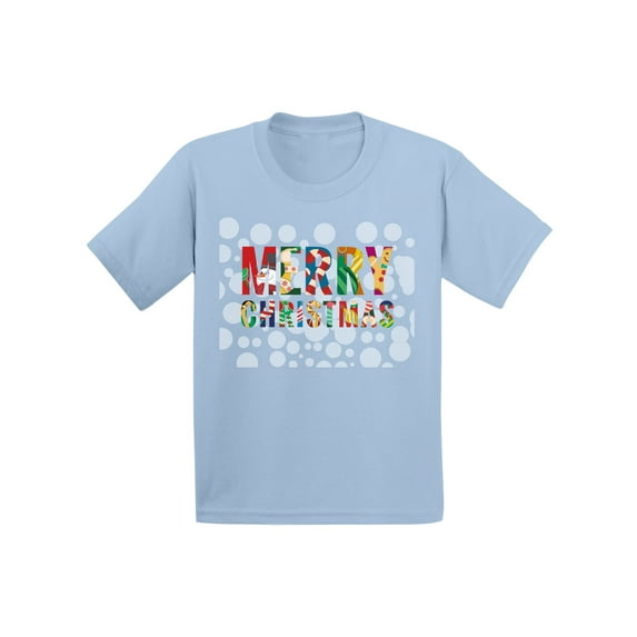Awkward Styles Christmas T-Shirt for Boys Girls Merry Xmas Toddler Shirt