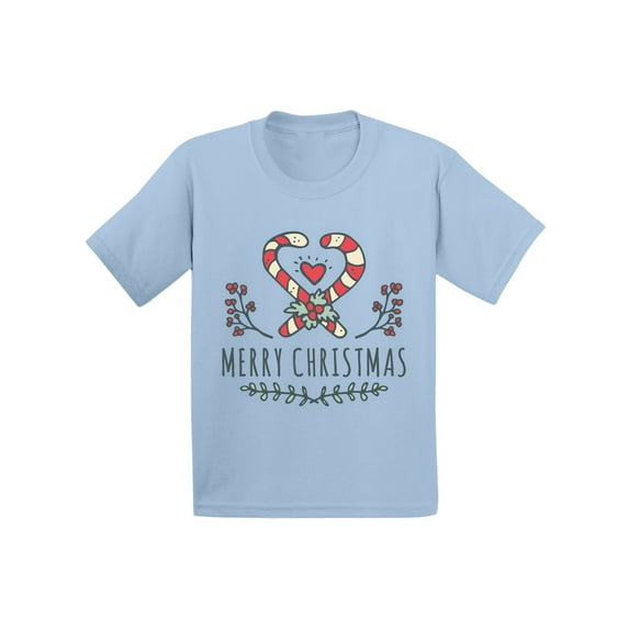 Awkward Styles Christmas T-Shirt for Boys Girls Xmas Candy Toddler Shirt