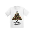 thumbnail image 1 of Awkward Styles Christmas T-Shirt for Boys Girls Xmas Meowee Toddler Shirt Cat Tree, 1 of 4