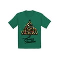 thumbnail image 1 of Awkward Styles Christmas T-Shirt for Boys Girls Xmas Meowee Toddler Shirt Cat Tree, 1 of 4