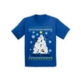 thumbnail image 1 of Awkward Styles Christmas T-Shirt for Boys Girls Xmas Meowee Toddler Shirt, 1 of 4