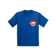 thumbnail image 1 of Awkward Styles Christmas T-Shirt for Boys Girls Xmas Santa Cat Toddler Shirt Pocket Print, 1 of 4