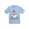 thumbnail image 1 of Awkward Styles Christmas T-Shirt for Boys Girls Xmas Snowman Toddler Shirt, 1 of 4