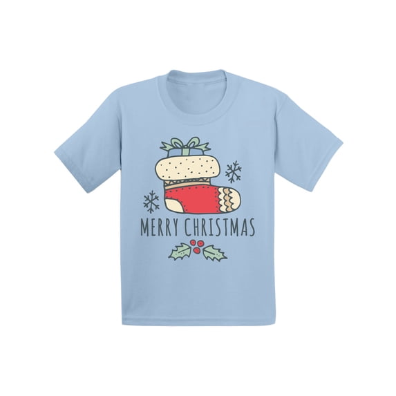 Awkward Styles Christmas T-Shirt for Boys Girls Xmas Stocking Toddler Shirt