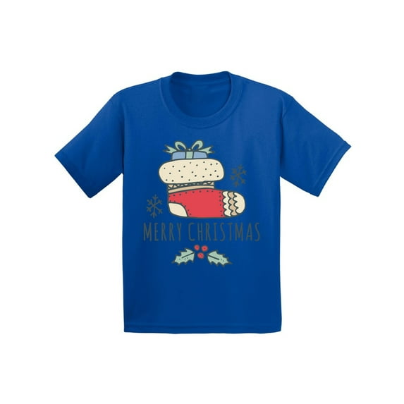 Awkward Styles Christmas T-Shirt for Boys Girls Xmas Stocking Toddler Shirt