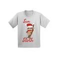 thumbnail image 1 of Awkward Styles Christmas T-Shirt for Boys Xmas Son Sloth Toddler Shirt, 1 of 4