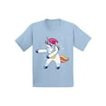 thumbnail image 1 of Awkward Styles Christmas T-Shirt for Girls Boys Xmas Dancing Unicorn Toddler Shirt, 1 of 4
