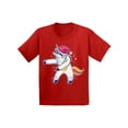 thumbnail image 1 of Awkward Styles Christmas T-Shirt for Girls Boys Xmas Dancing Unicorn Toddler Shirt, 1 of 4