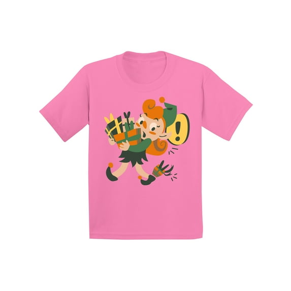 Awkward Styles Christmas T-Shirt for Girls Boys Xmas Elf Helpers Kids T Shirts