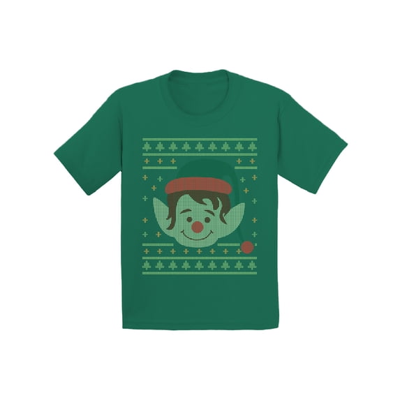 Awkward Styles Christmas T-Shirt for Girls Boys Xmas Elf Toddler Shirt
