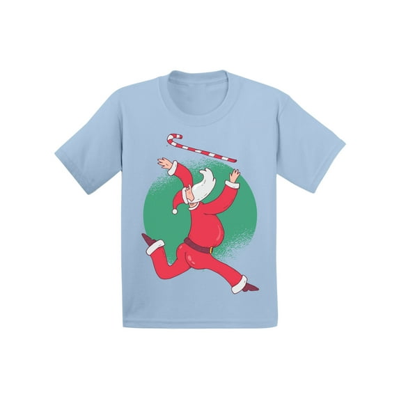 Awkward Styles Christmas T-Shirt for Girls Boys Xmas Santa is Coming Toddler Shirt