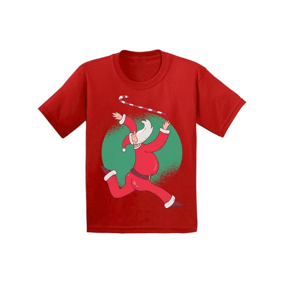 Awkward Styles Christmas T-Shirt for Girls Boys Xmas Santa is Coming Toddler Shirt