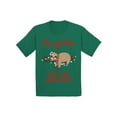 thumbnail image 1 of Awkward Styles Christmas T-Shirt for Girls Daughter Sloth Toddler Shirt, 1 of 4