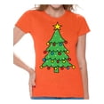 thumbnail image 1 of Awkward Styles Christmas Tree Shirt Christmas Shirts for Women Christmas Tree Ugly Christmas T-shirt Merry Christmas Shirt Women's Holiday Top Family Holiday Shirts Christmas Gifts for Her Xmas Party, 1 of 4