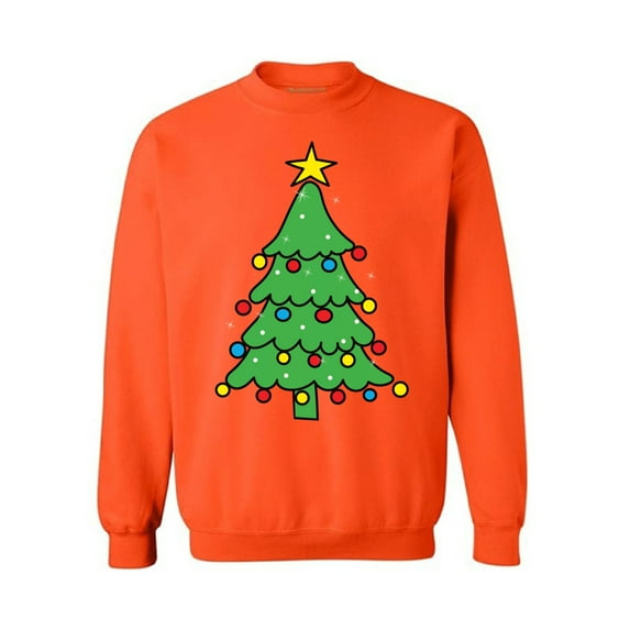 Awkward Styles Christmas Tree Sweatshirt Christmas Sweater Christmas Tree Holiday Sweatshirt Xmas Gifts Christmas Sweatshirt for Men and for Women Merry Christmas Sweater Family Holiday Sweatshirt