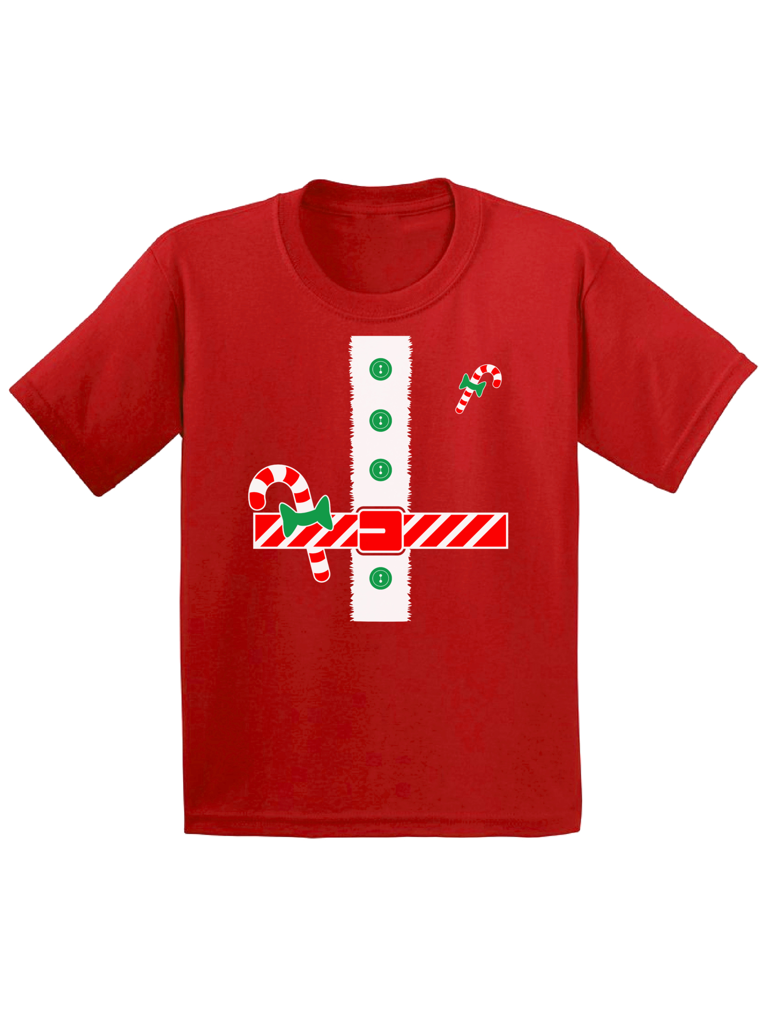 Awkward Styles Christmas Tuxedo Shirt for Kids Awkward Styles Tuxedo Shirt for Children Santa's Helper Funny Elf Holiday Party T-Shirt Xmas Gifts for Youth Christmas Tee - image 1 of 4