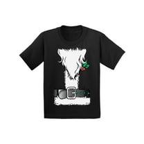 Awkward Styles Christmas Tuxedo Shirt for Kids Xmas Red Reindeer Tuxedo Graphic Holiday Tee Funny Christmas Costume Shirt for Youth Holiday Party Shirt