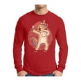 thumbnail image 1 of Awkward Styles Christmas Unicorn Xmas Sweater Long Sleeve T-Shirt for Men, 1 of 4