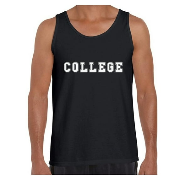 Awkward Styles College Tank Top for Men College Tank Men's College Sleeveless Shirt Freshmen Shirt College Workout Tanks for Men Funny Gifts for College Student