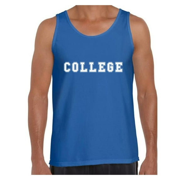 Awkward Styles College Tank Top for Men College Tank Men's College Sleeveless Shirt Freshmen Shirt College Workout Tanks for Men Funny Gifts for College Student