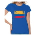 thumbnail image 1 of Awkward Styles Colombia Flag Shirt for Women Colombian Soccer 2018 Tshirt Gifts from Colombia Flag of Colombia Colombian Women Colombia Shirts for Women Colombia 2018 Tshirt Colombian Gifts for Her, 1 of 4
