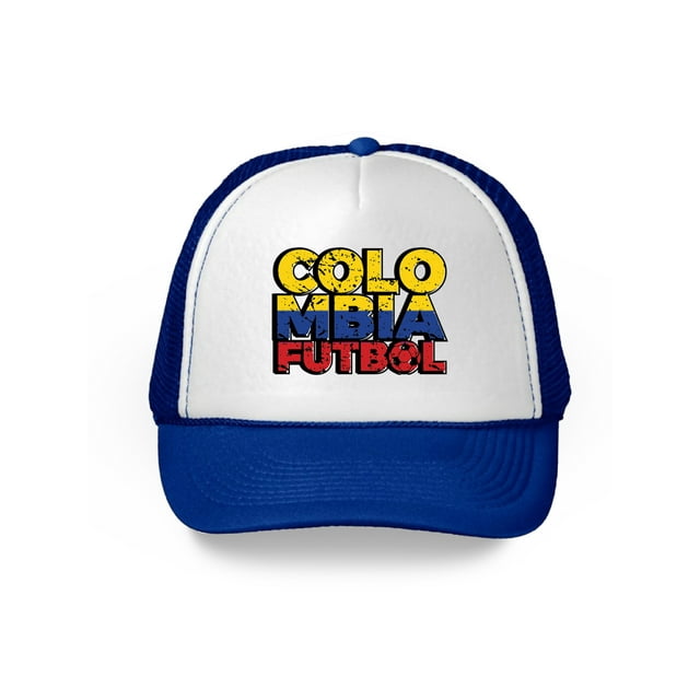 Awkward Styles Colombia Futbol Hat Colombia Trucker Hats for Men and Women Hat Gifts from Colombia Colombian Soccer Cap Colombian Hats Unisex Colombia Snapback Hat Colombia 2018 Trucker Hats