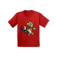 thumbnail image 1 of Awkward Styles Colombia Soccer Shirt for Kids Dinosaur Football Infant Shirt, 1 of 4