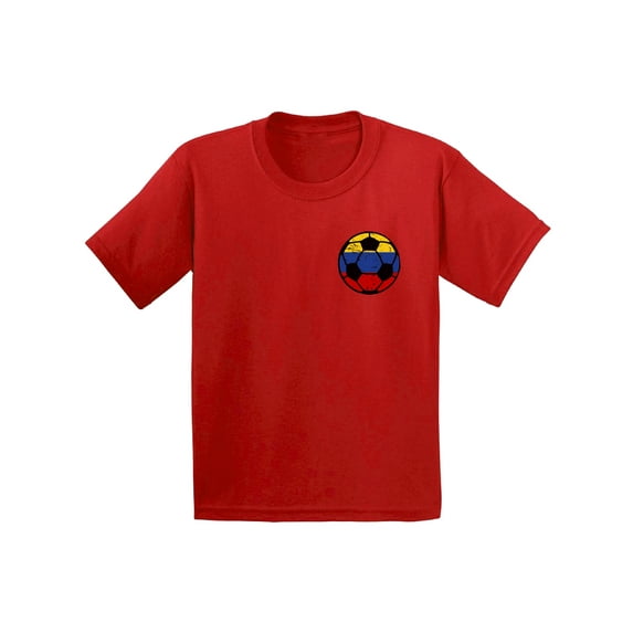 Awkward Styles Colombia Soccer Toddler Shirt Colombia Toddler Soccer Team Colombia Shirts Colombian Flag Gifts Colombia Soccer Ball Shirt for Boys Colombia Tshirt for Girls Gifts from Colombia