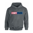 thumbnail image 1 of Awkward Styles Cory Booker Hoodie Political Unisex Sweater 2020 Hoodie USA Election Hoodies United States of America Elections 2020 Democratic Party Candidates Collections Cory Booker is my President, 1 of 5