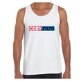 thumbnail image 1 of Awkward Styles Cory Booker Men's Tanks Cory for President Tank Top for Men Cory Booker Shirt United States of America Elections 2020 Democratic Party Candidates Collections Cory Booker is my President, 1 of 4