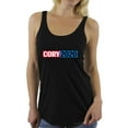 thumbnail image 1 of Awkward Styles Cory Booker Racerback Tank Top for Women 2020 Elections Cory Tank Top for Her United States of America Elections 2020 Democratic Party Candidates Collections Cory Booker is my President, 1 of 4