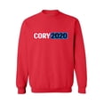 thumbnail image 1 of Awkward Styles Cory Booker Unisex Crewneck Democrat Sweater Choice is Yours 2020 Crewneck United States of America Elections 2020 Democratic Party Candidates Collections Cory Booker is my President, 1 of 5
