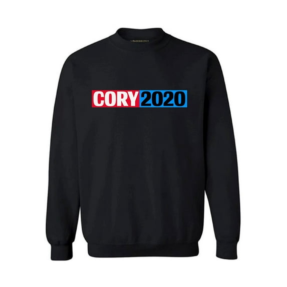 Awkward Styles Cory Booker Unisex Crewneck Democrat Sweater Choice is Yours 2020 Crewneck United States of America Elections 2020 Democratic Party Candidates Collections Cory Booker is my President