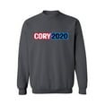 thumbnail image 1 of Awkward Styles Cory Booker Unisex Crewneck Democrat Sweater Choice is Yours 2020 Crewneck United States of America Elections 2020 Democratic Party Candidates Collections Cory Booker is my President, 1 of 5
